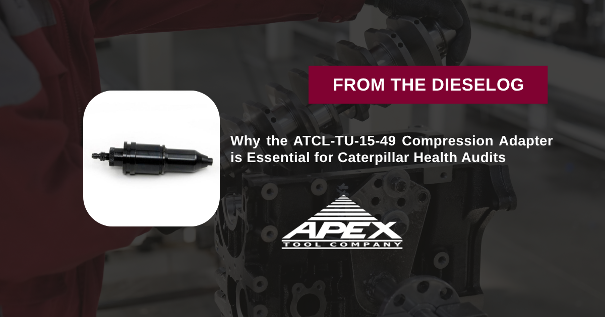 ATCL-TU-15-49 Heavy Duty Caterpillar Diesel Engine Compression Test Adapter Module